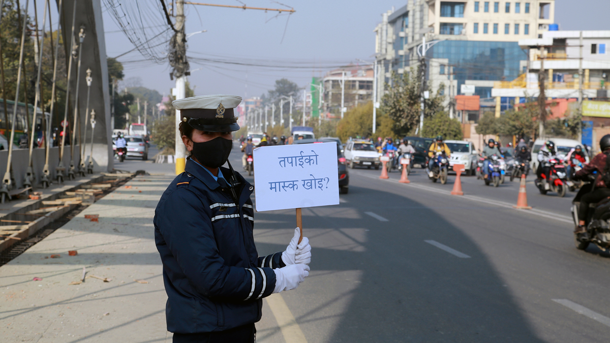 ‘तपाईंको मास्क खोइ’ अभियान फेरि सुरु